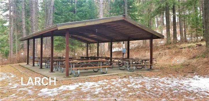 Kamiak Butte County Park Larch Shelter