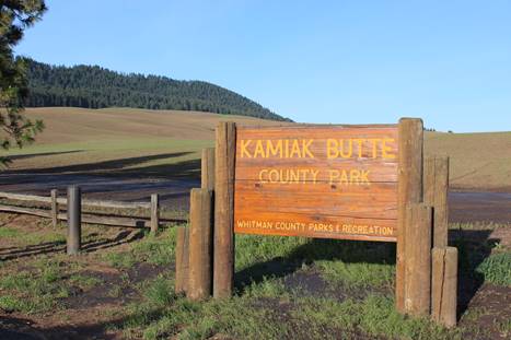 Kamiak Butte County Park Sign
